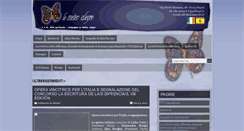 Desktop Screenshot of alinanarciso.it